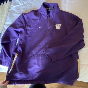 UW Nike quarter zip